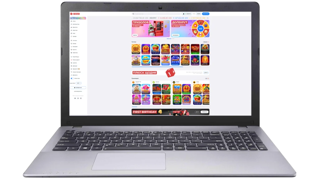 First онлайн казино